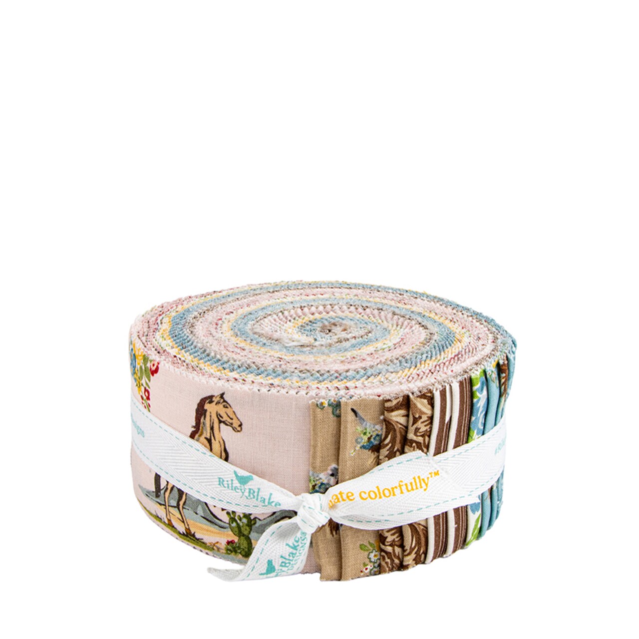 Cowgirl 2.5" Strip Roll (Jelly Roll / Rolie Polie) by Riley Blake (RP-17480-40)